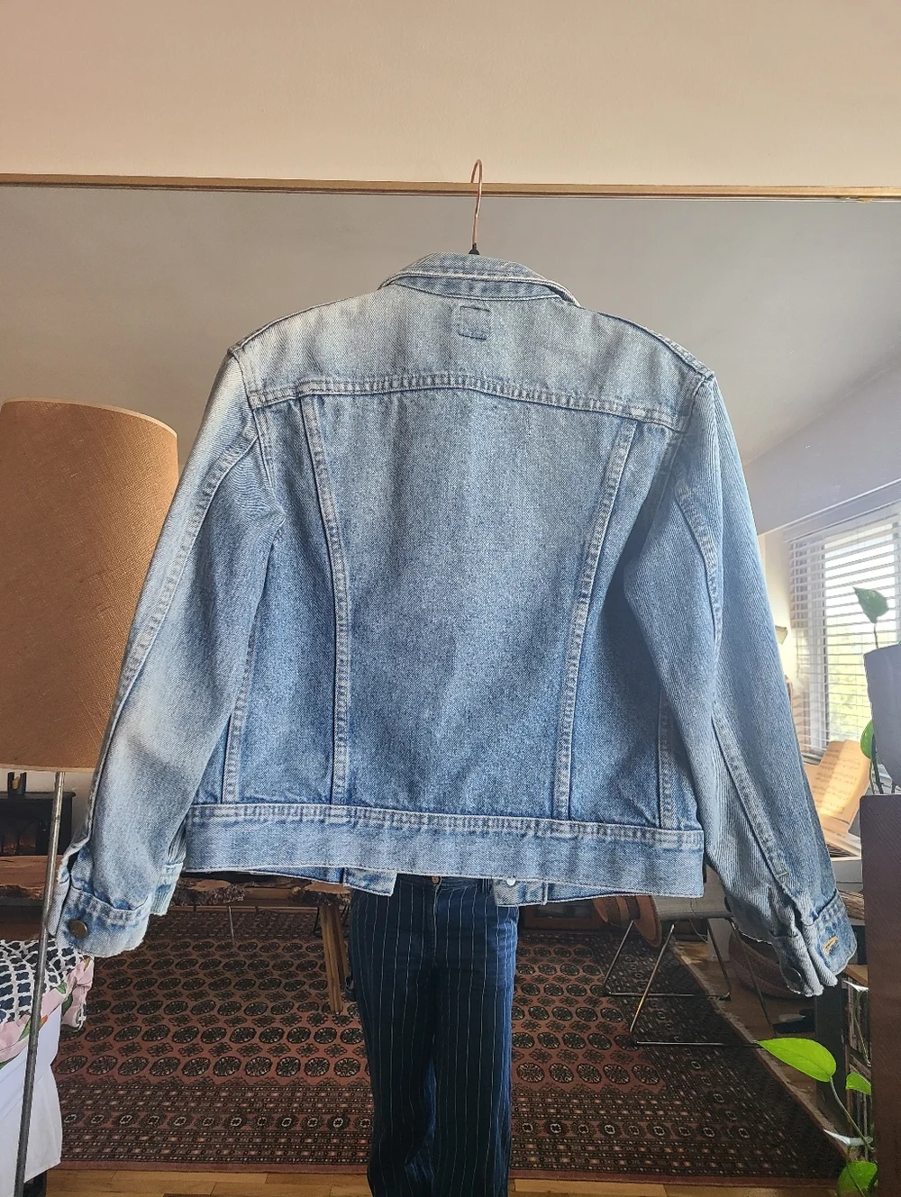 The LEE Riders Vintage 80s Denim Jacket S/M - Picture 15 of 16